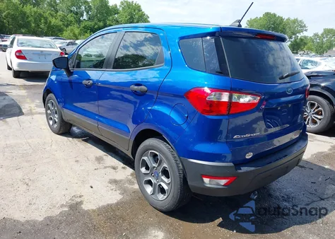2021 Ford Ecosport S from USA, damaged, VIN MAJ3S2FE5MC453109